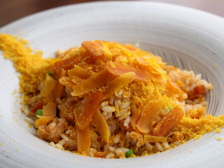 カラスミ贅沢炒飯