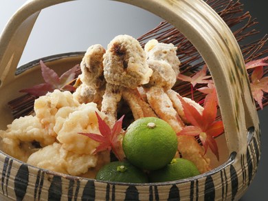 天ぷらに合う焼酎をご準備しております