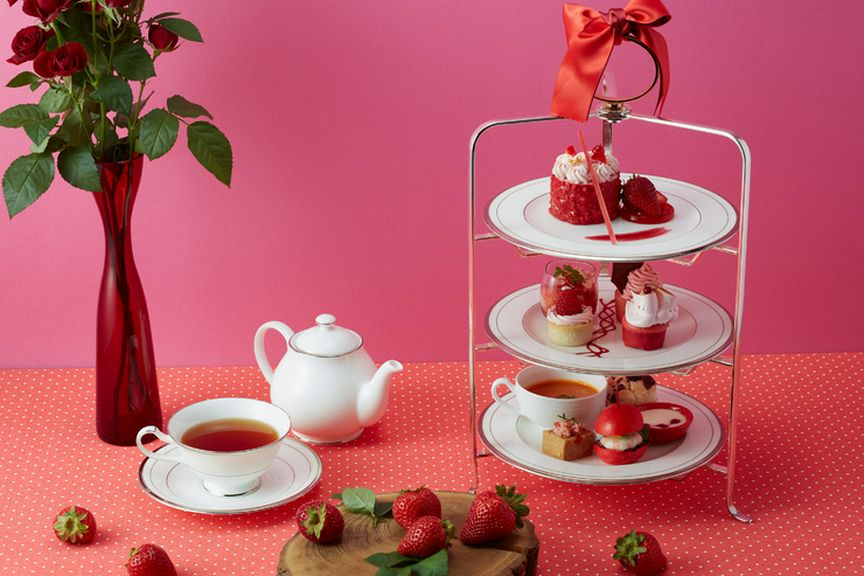 心まで晴れやかになるような彩り『アフタヌーンティーセット』