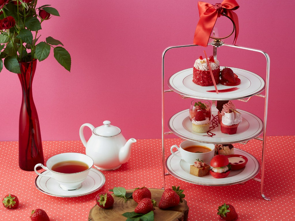 心まで晴れやかになるような彩り『アフタヌーンティーセット』 
