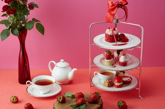 心まで晴れやかになるような彩り『アフタヌーンティーセット』 