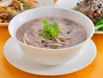 四川風五目辛味汁そば