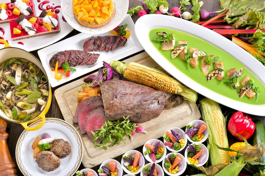 ディナーブッフェ