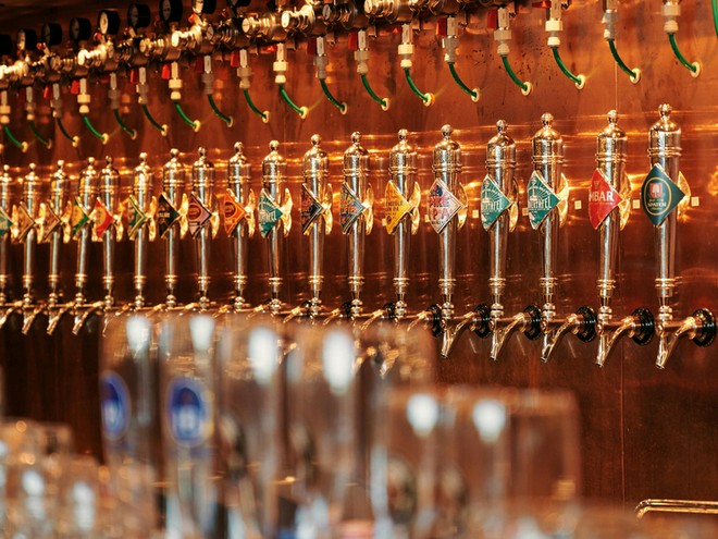 ビールにこだわっている