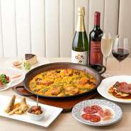 季節の食材を取り入れた、とってもお得なコース『季節ごとのオススメコース』　