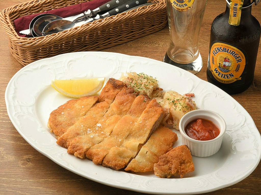 ドイツバージョンのポークカツレツ『シュニッツェル』
