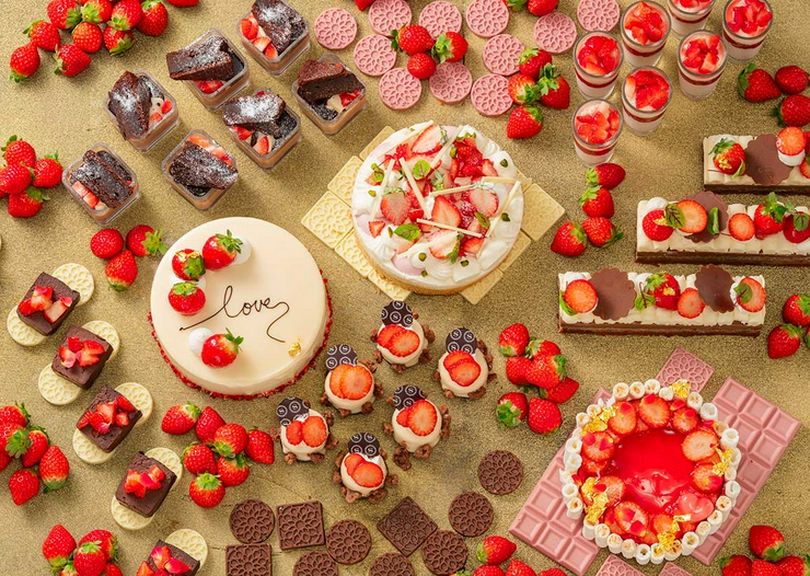 【12月〜2月開催】スイーツブッフェ Strawberry with Chocolate