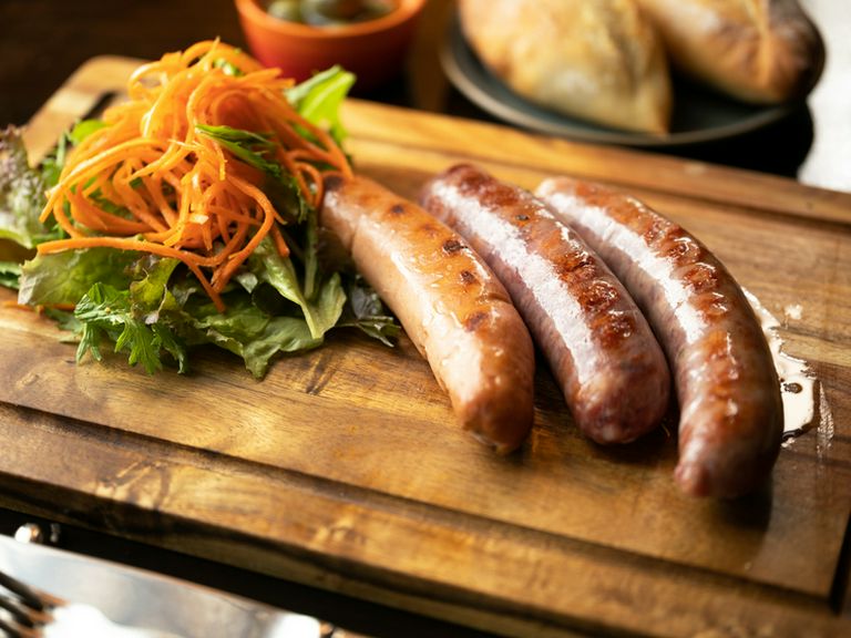 自家製ソーセージ盛り合わせ