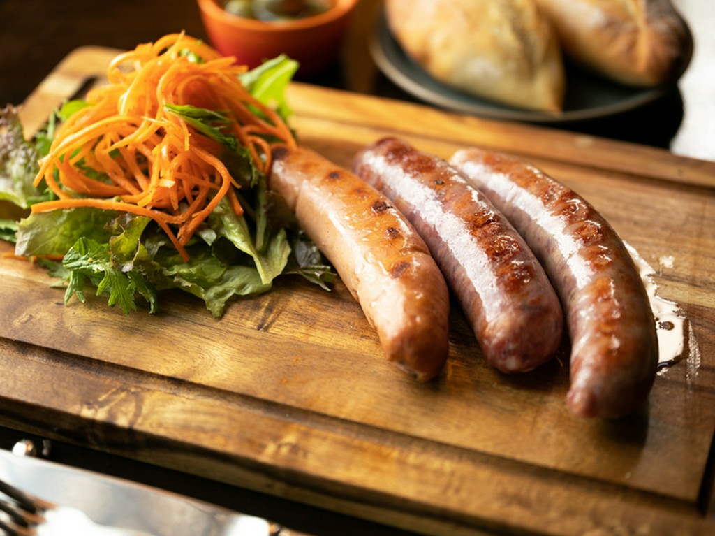 自家製ソーセージ盛り合わせ