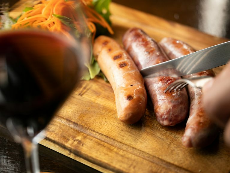 自家製ソーセージ盛り合わせ