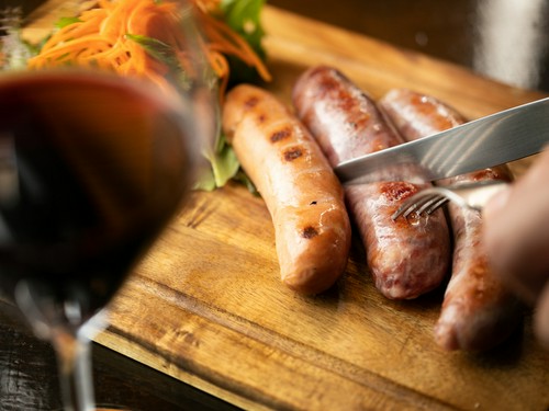 自家製ソーセージ盛り合わせ