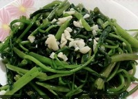 白菜の極上芯と金華ハムスープ　1980
上海名物　ウォースンの冷菜　1280
ウォースンのみる貝和え　2380
筍の強火炒め　2280
上海名物　米茜（ミシェン）　1980
へちまとなまふの炒め　1980