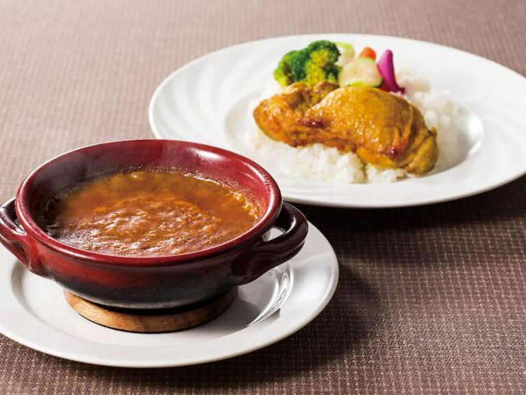 スパイシーチキンと野菜の欧風カレー