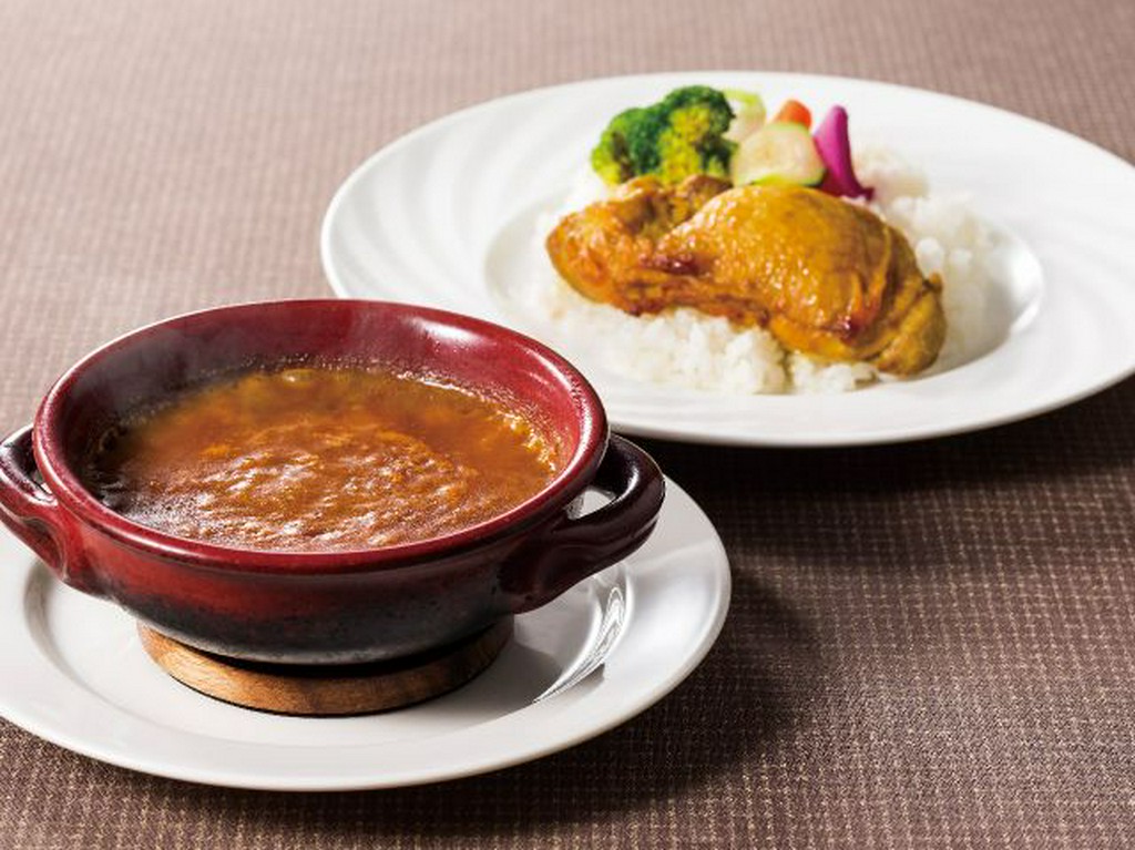 スパイシーチキンと野菜の欧風カレー