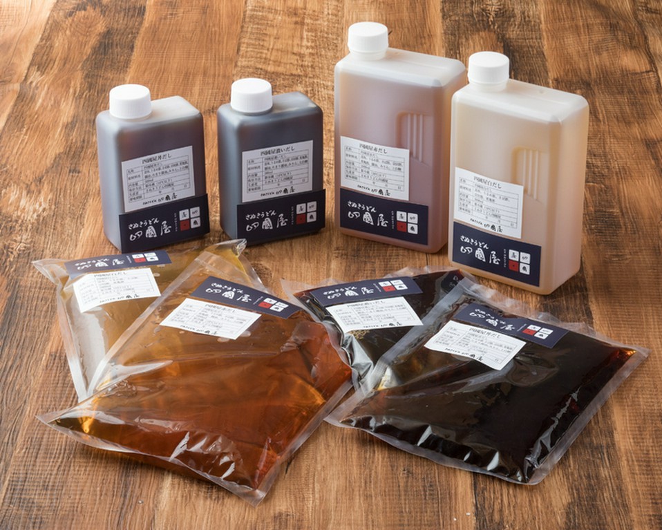 創業当時から変わらない味。【さぬきうどん四國屋】秘伝のだし