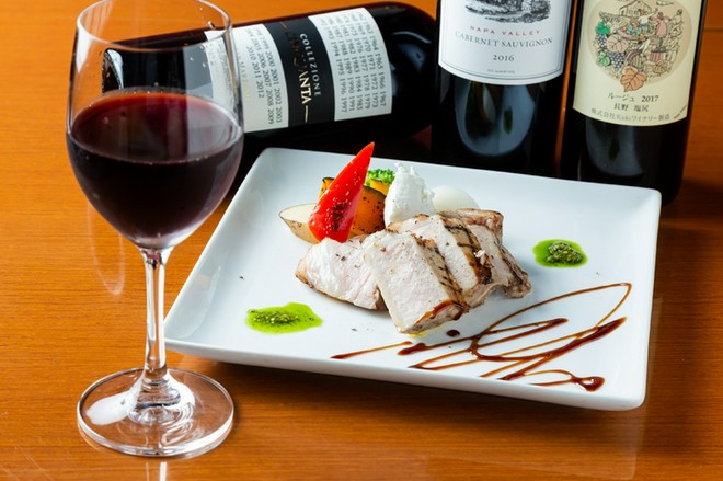 ワインにこだわっている