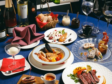 大切な日のお食事にシェフ特製のフルコース