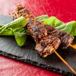 Pincho Moruno
スペイン、アンダルシアの香草串焼きです。お酒が進みます。
イベリコ豚、又はラム