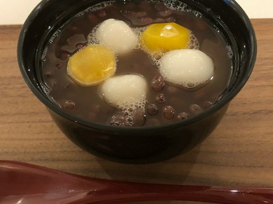 上品なほろ苦さがくせになる『おづ特製京「みやこ」パフェ(宇治抹茶)セット』