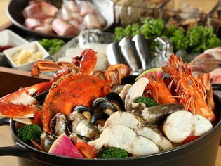 旨味たっぷりの『海鮮ポット』