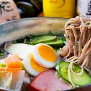 韓国ソウルの冷麺専門店で教えてもらった冷麺スープ。