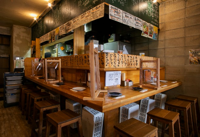 カウンター席がある