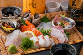 本日の刺身。2人前