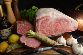 北海道産黒毛和牛の『黒毛和牛のコース』