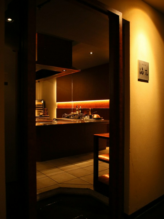 【オーセントホテル小樽】内の鉄板焼レストランです