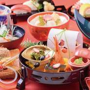 節目のお祝いや慶事に―
シーンに合わせてお作りいたします。

お祝い会席5,000円～