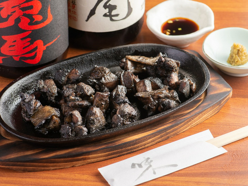 地鶏の炭火焼（宮崎）