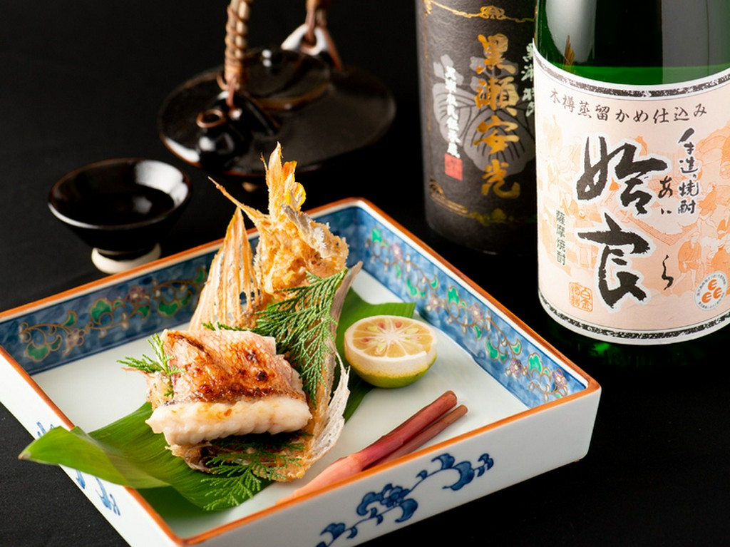 職人の技が食材の魅力を引き出す『尼鯛の塩焼き』