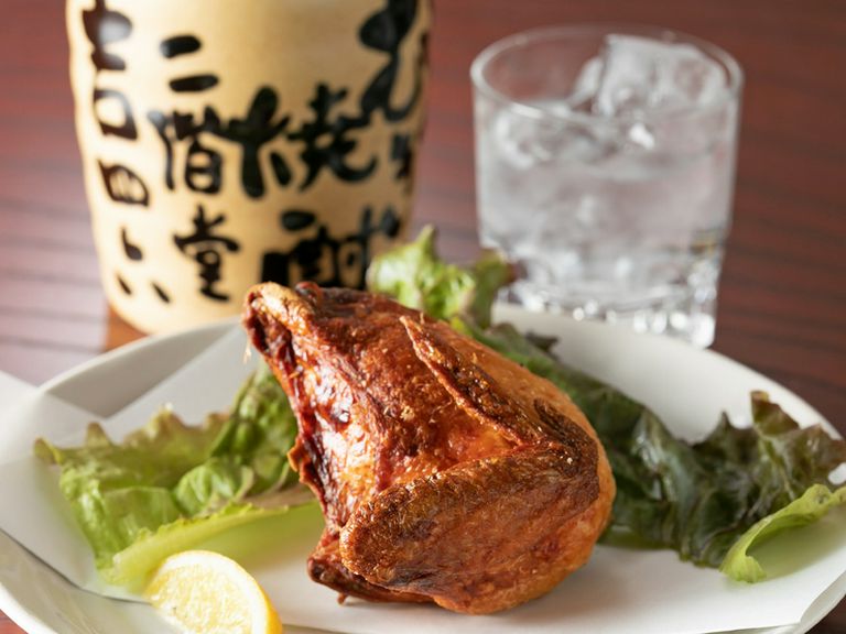 骨付きもも一本揚げ