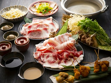 『イブ美豚の極上しゃぶしゃぶコース』