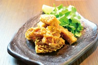 牛ハチノスを唐揚げにしました。