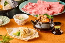 季節コース
先付・蛤のお吸い物・天然鯛と鮪のお造り・春野菜と白魚の天ぷら・しゃぶしゃぶ・水菓子
