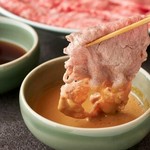 季節コース
先付・蛤のお吸い物・天然鯛と鮪のお造り・春野菜と白魚の天ぷら・しゃぶしゃぶ・水菓子
