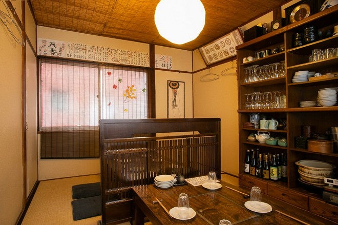 少人数で予約できる個室がある