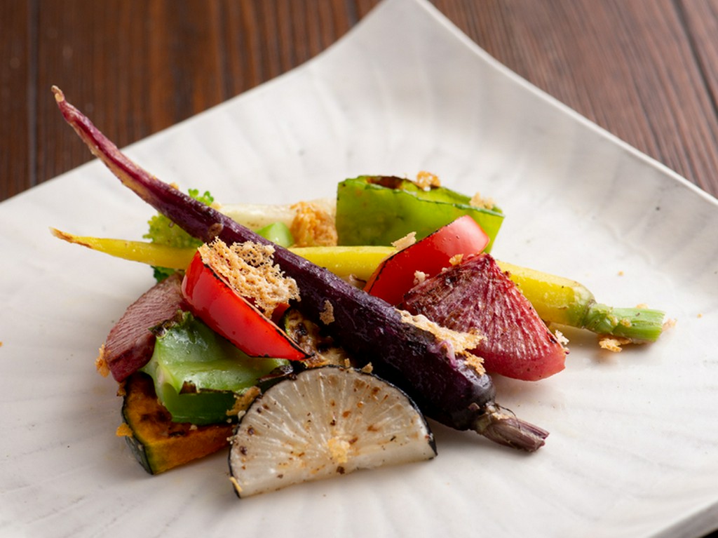 焼き野菜のサラダ