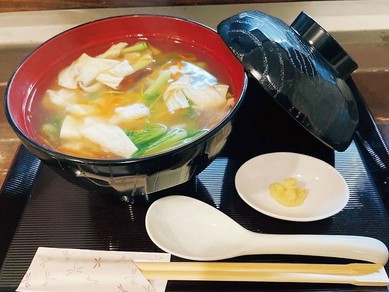 京湯葉あんかけ茶そば