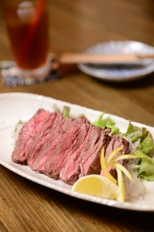 牛ハラミの炭火焼