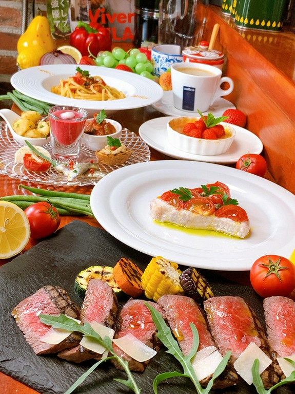 デートや記念日にコース料理はいかがですか？