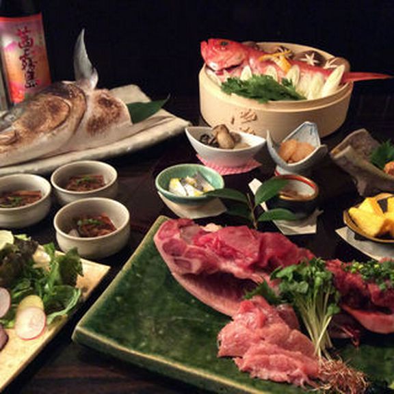 究極の飲み放題付き 旬菜コース