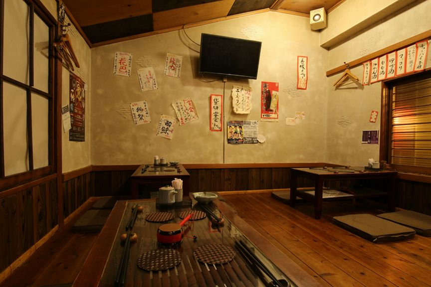  昭和レトロを感じる懐かしい雰囲気の店内