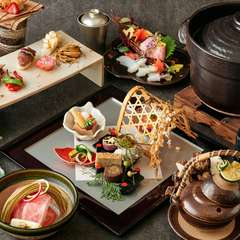 旬の味覚を使った料理たち。お皿の上で季節を感じる『ある日のコース』