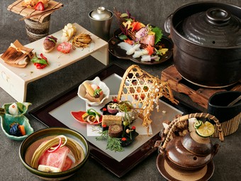 旬の味覚を使った料理たち。お皿の上で季節を感じる『ある日のコース』