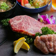 鹿児島牛ならではの旨さを堪能『サーロインステーキセット』