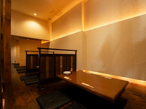 ゆったりとくつろげる掘りごたつスタイル