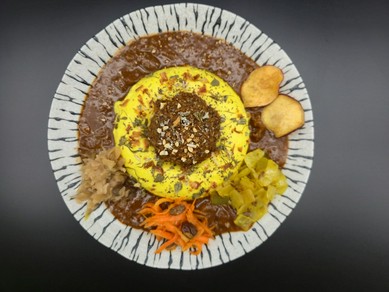 究極の合い掛けチーズカレー
