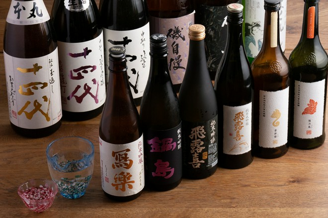 日本酒にこだわっている